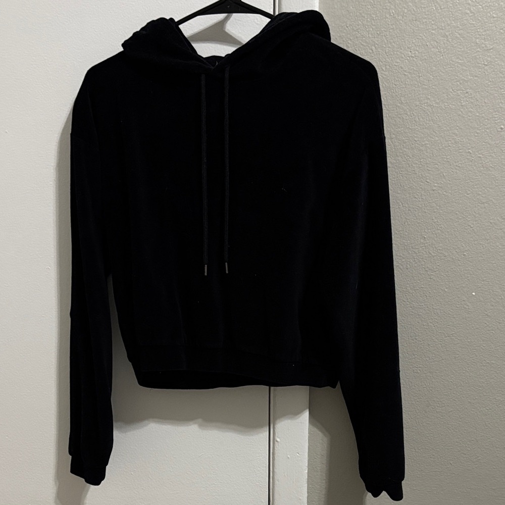 Hot Topic velour hoodie